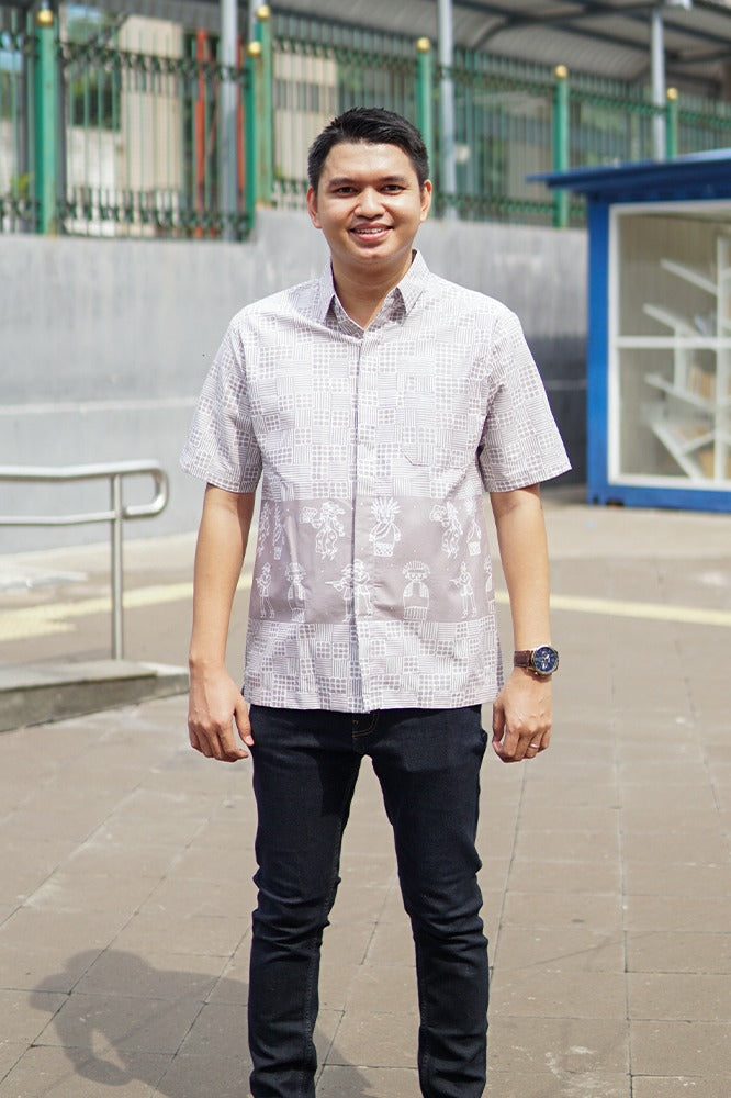 Abang Betawi Grey M0050