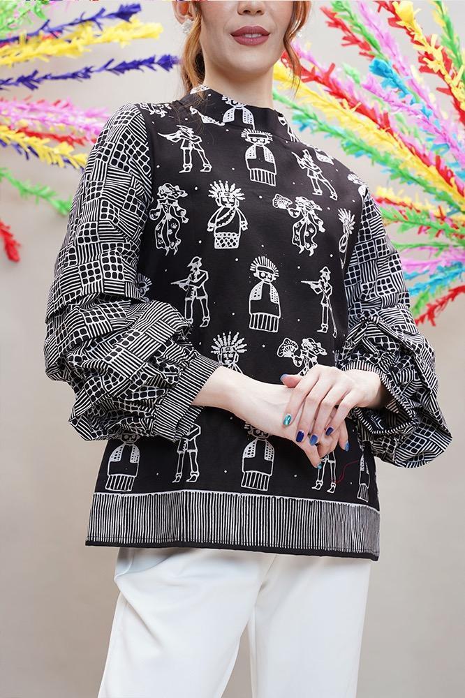 Keropi Betawi Black T0901