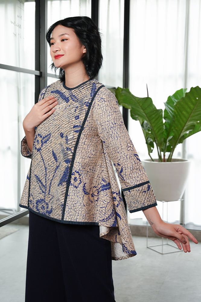 Peony indigo Rmb T1547