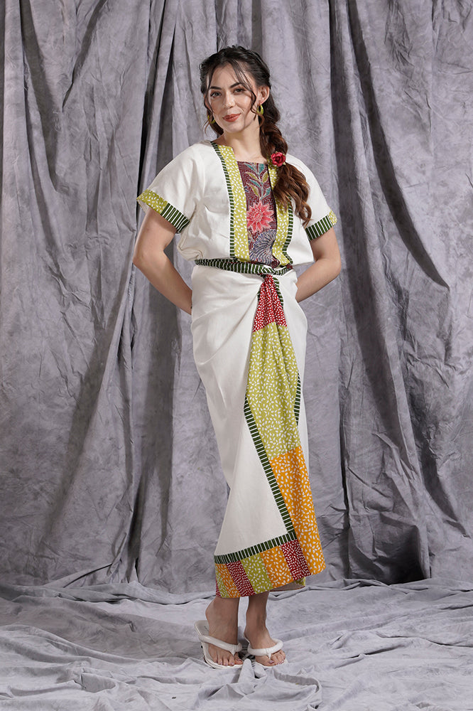 Lilit Skirt PART of White PART0023