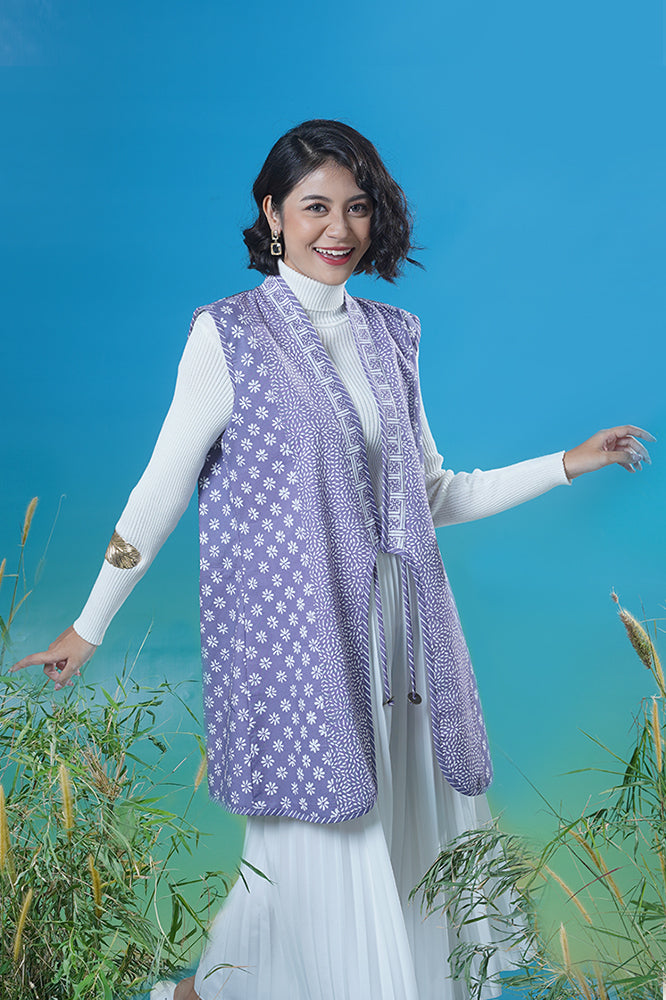 Outer Koin Purple Grey T2584