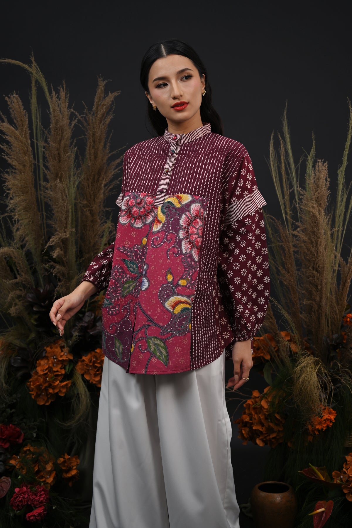 Monara Long Encim Burgundy T6087