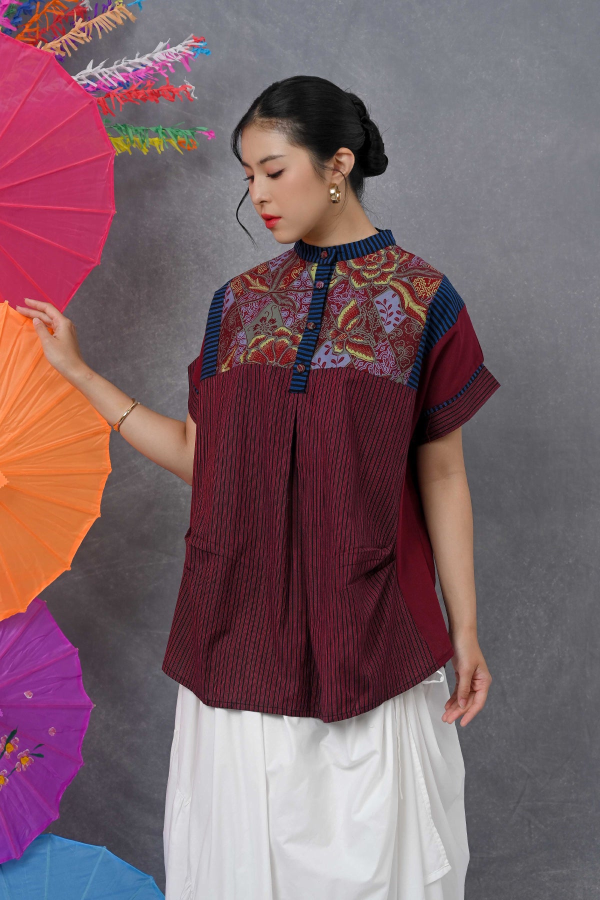 Monara Short Burgundy PART0493