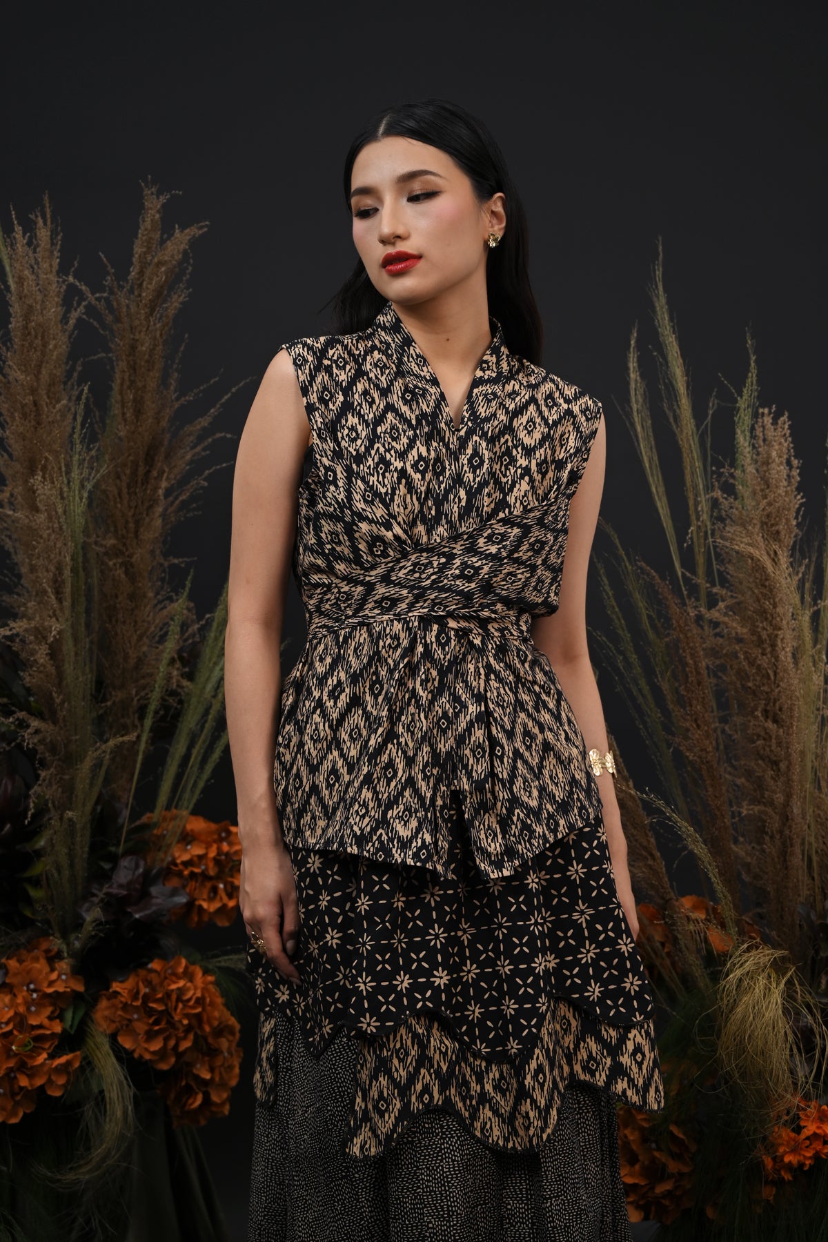 Sora Sleeveless Garut Cemani T6179