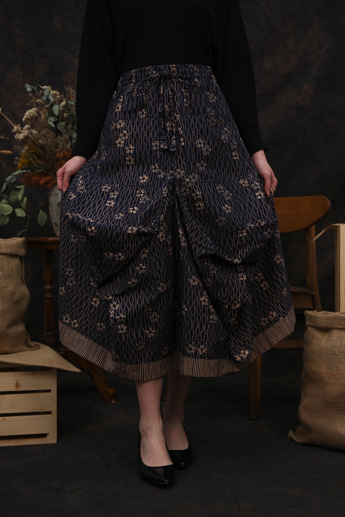 Adara Skirt Kopi Garut P0737