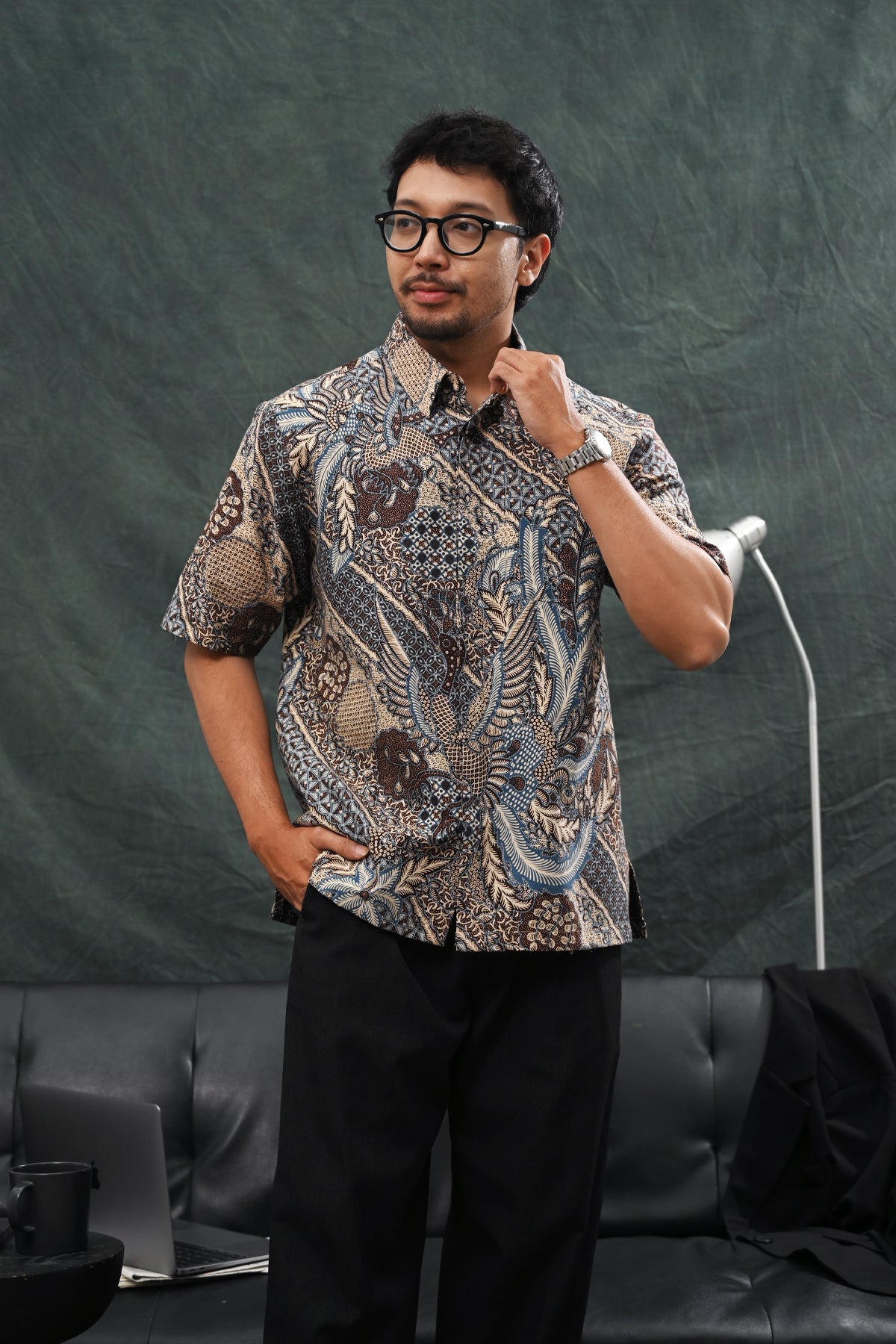 Basuki Indigo Short M0376