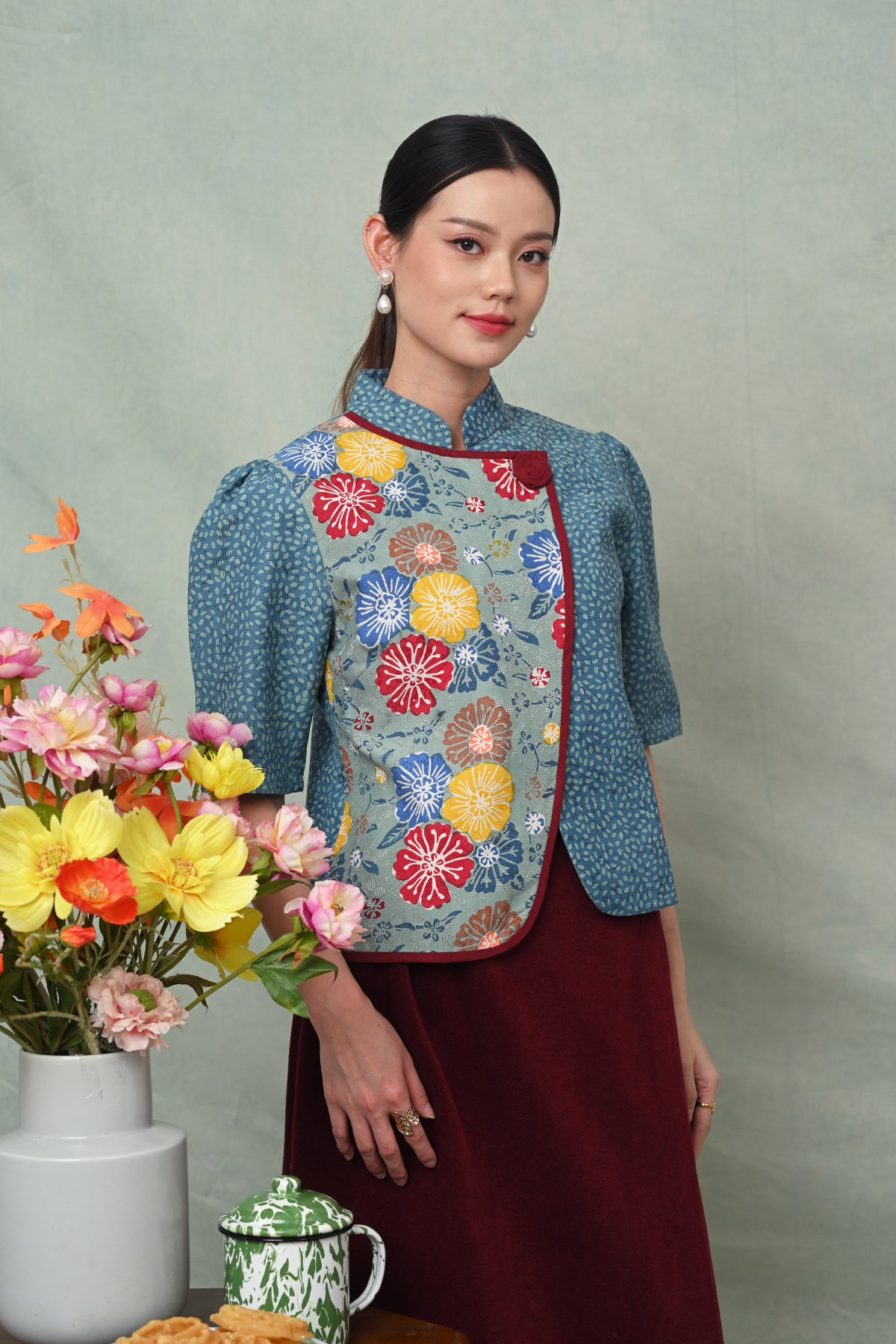 Cahaya Short Dobi Cirebon T5845
