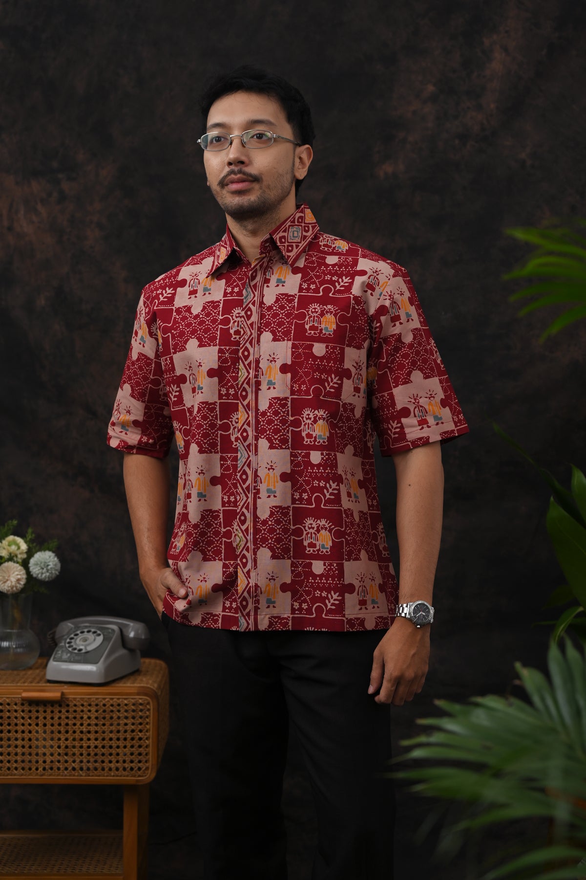 Ondel Puzzle Red M0380