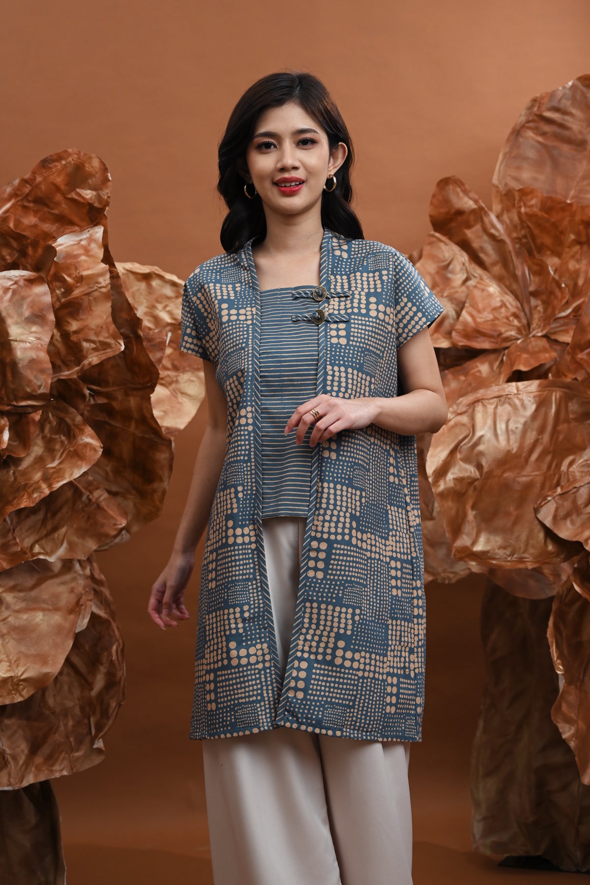 Kebaya Dhini Long Garut Harmoni T5474