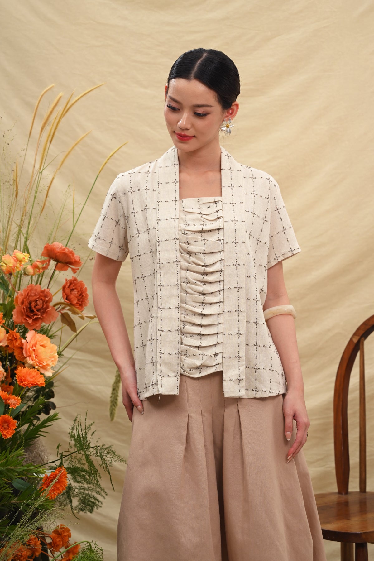 Kebaya Opnaisel Short Basic T5587