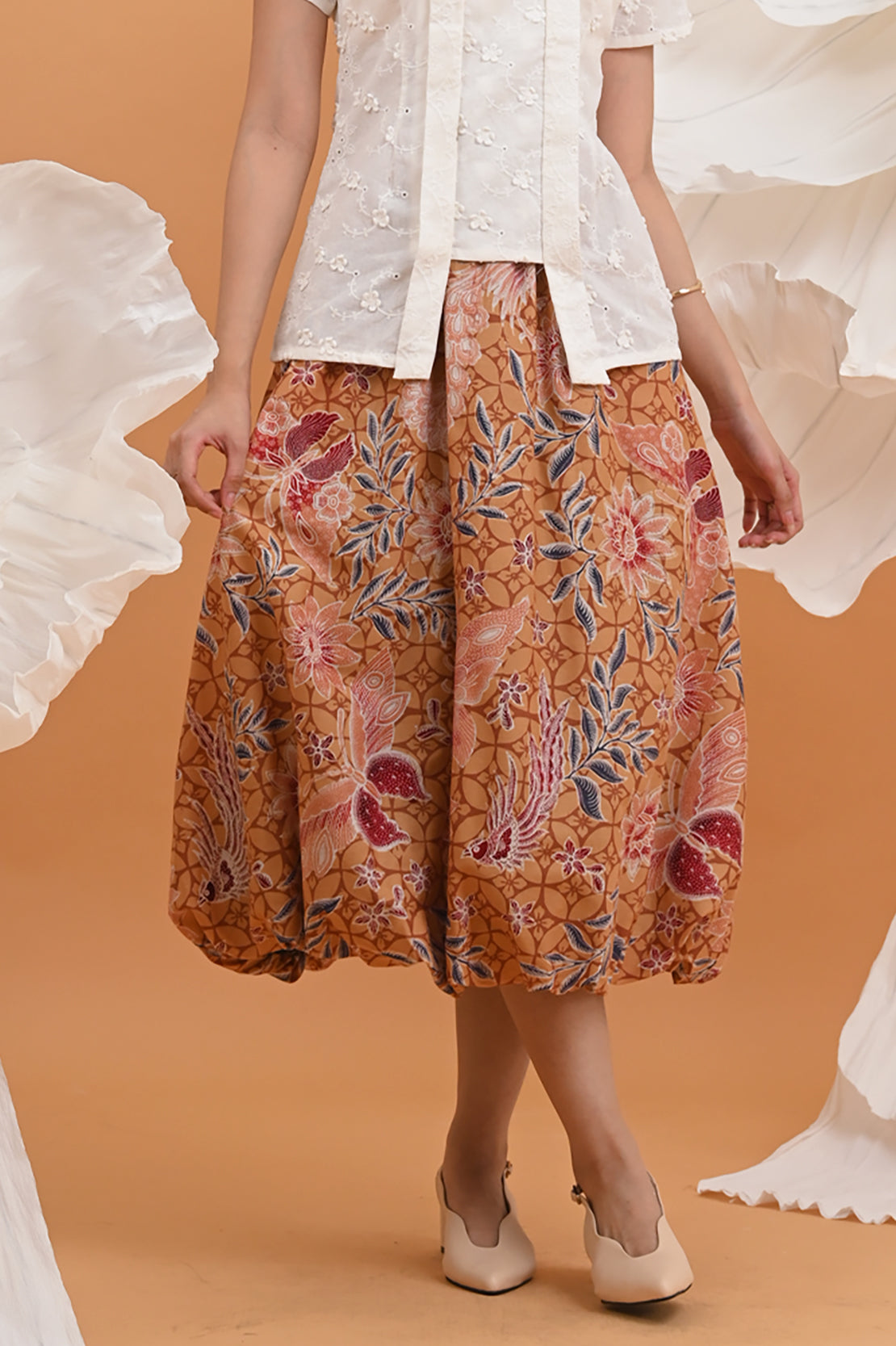 Balloon Skirt Encim Ginger P0468