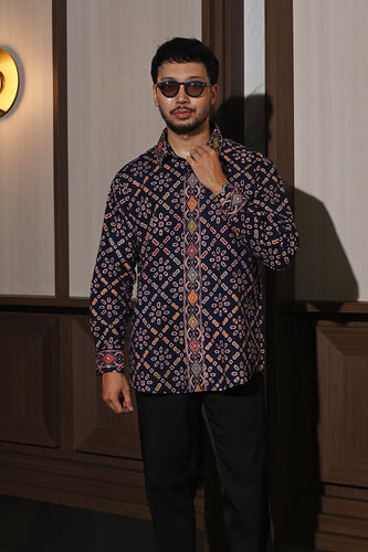 Bayu Long Wonogiren Blue L0140