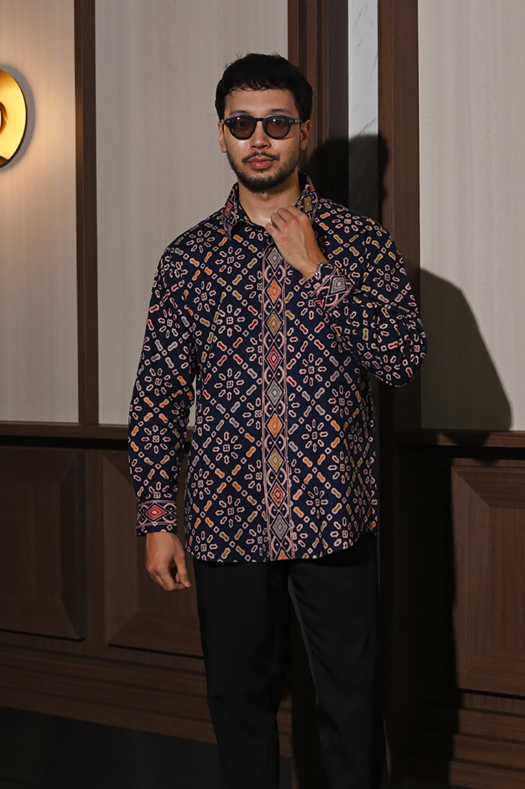 Bayu Long Wonogiren Blue L0140