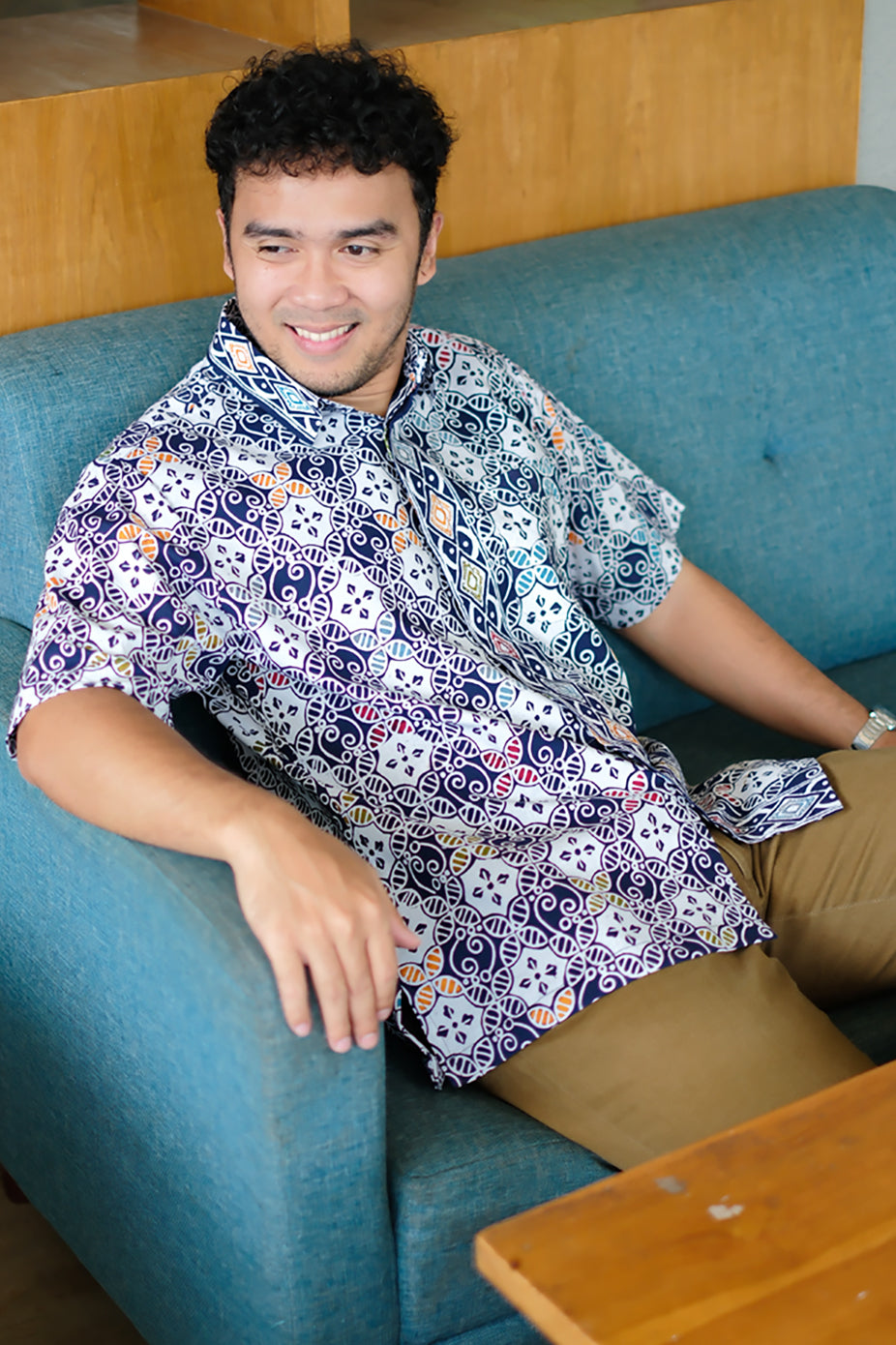 Banawa Wonogiren Blue Short M0287