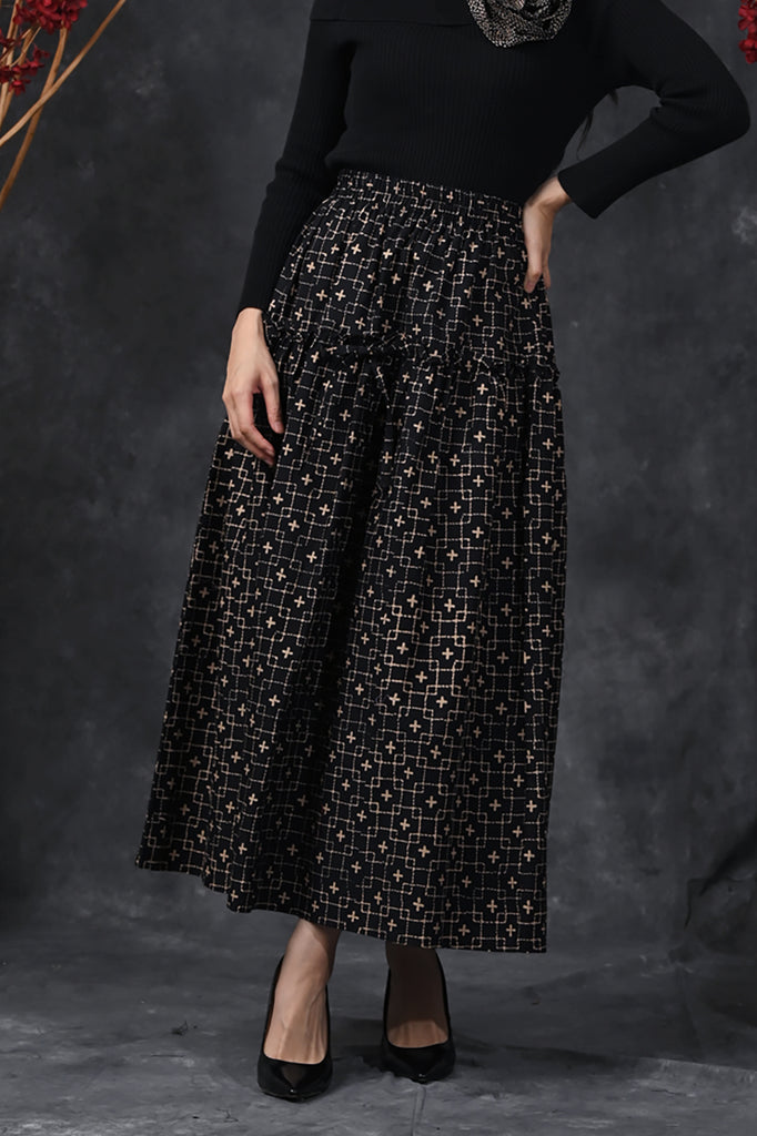 Karenza Skirt Garut Cemani P0551