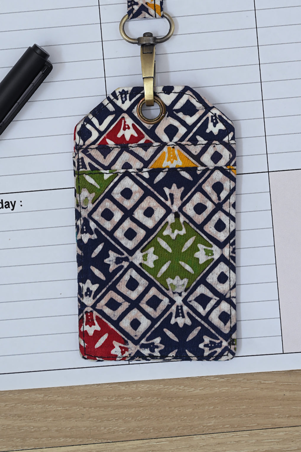 Lanyard Wng Blue A0068