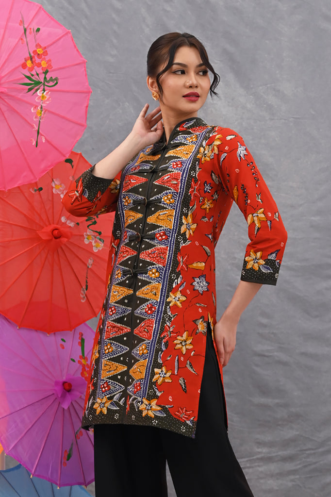 Laura Dress Tulis Betawi T4173