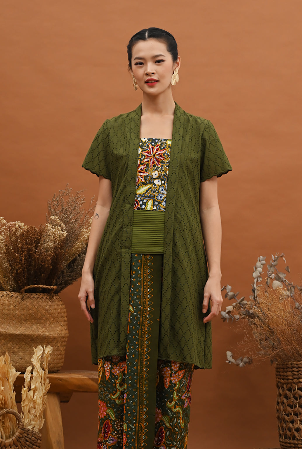Tunik Kartini Green Lasem T2850