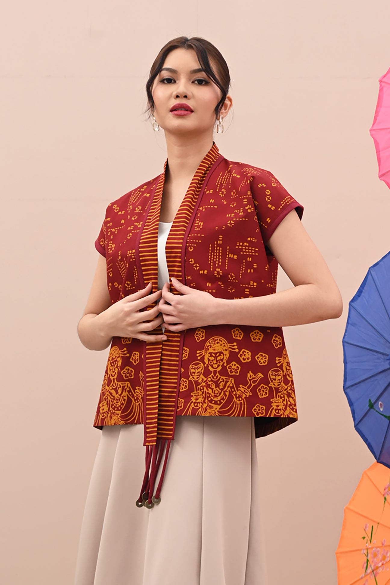 Outer Koin Short Garut Betawi T4354