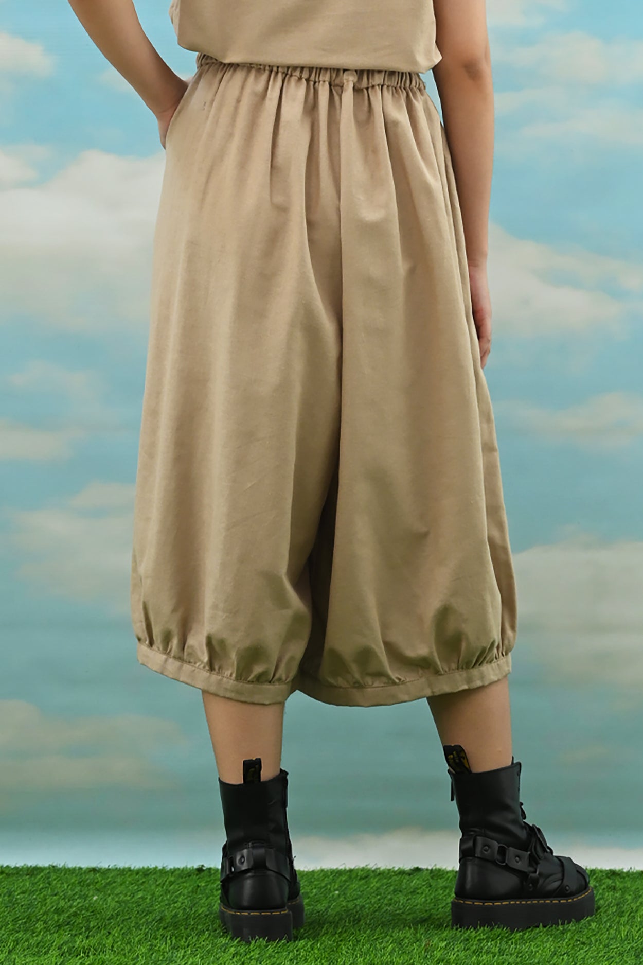 Midi Pants Brown PART0273