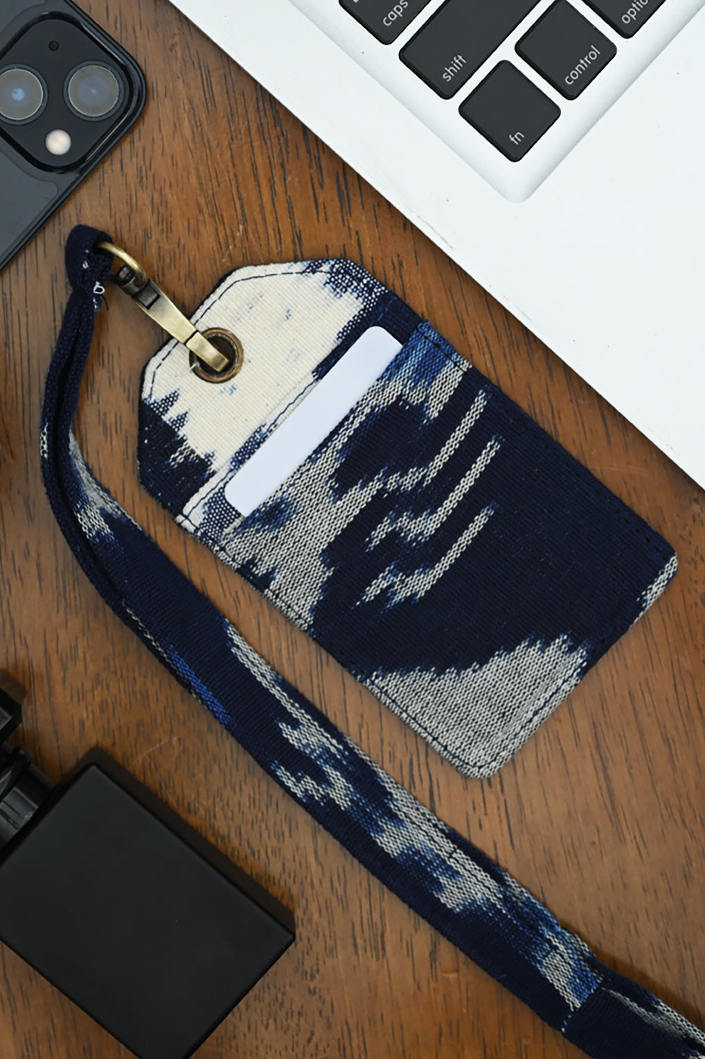 Lanyard Tenun Blue A0054