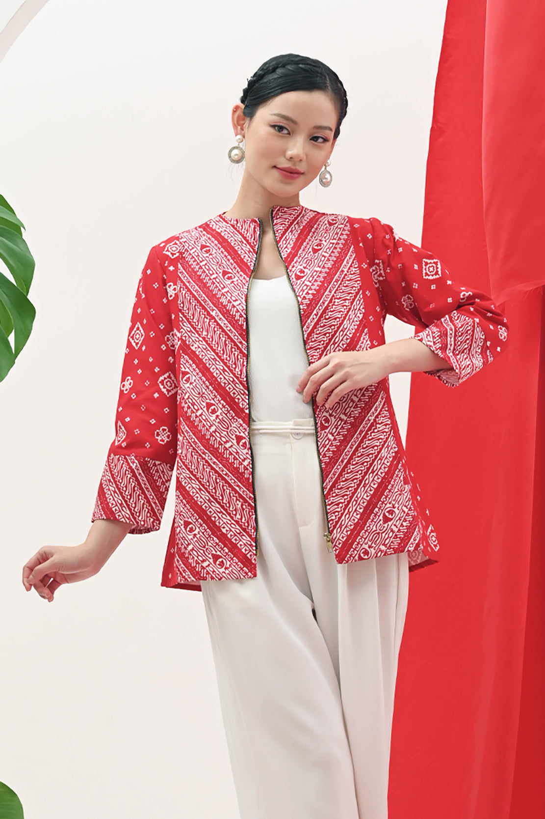 Cindy Garut Merah Putih T3080