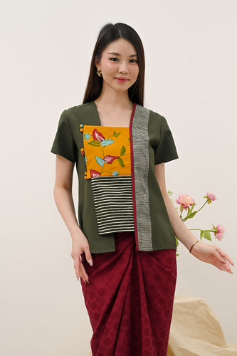 Kebaya Stacato Tulis Betawi T4240