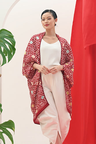 Outer Viscose Merah Putih T3072