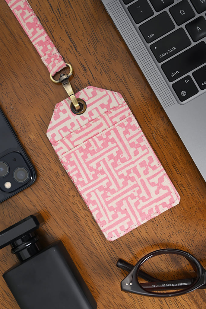Lanyard Garut Pink A0098