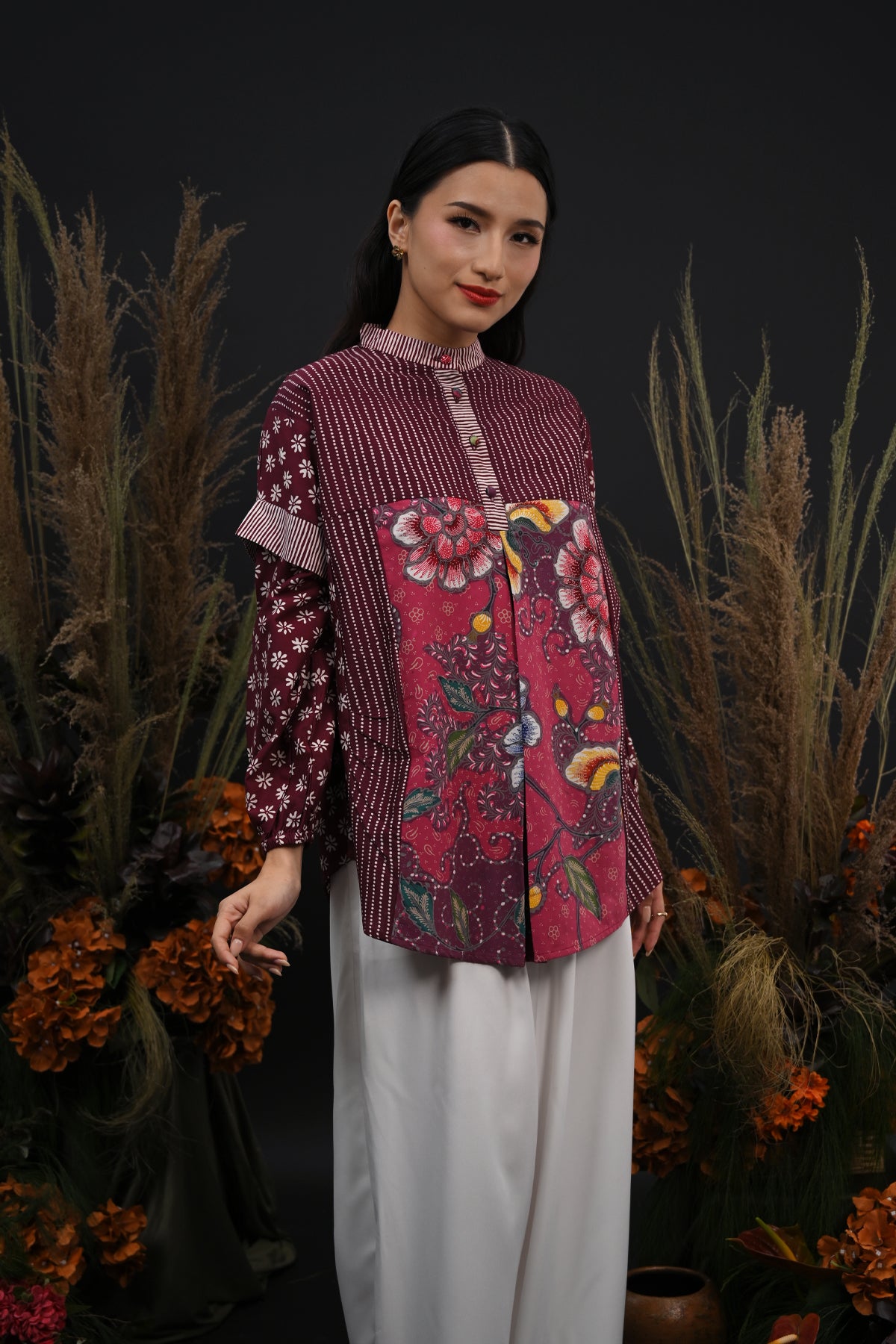 Monara Long Encim Burgundy T6087