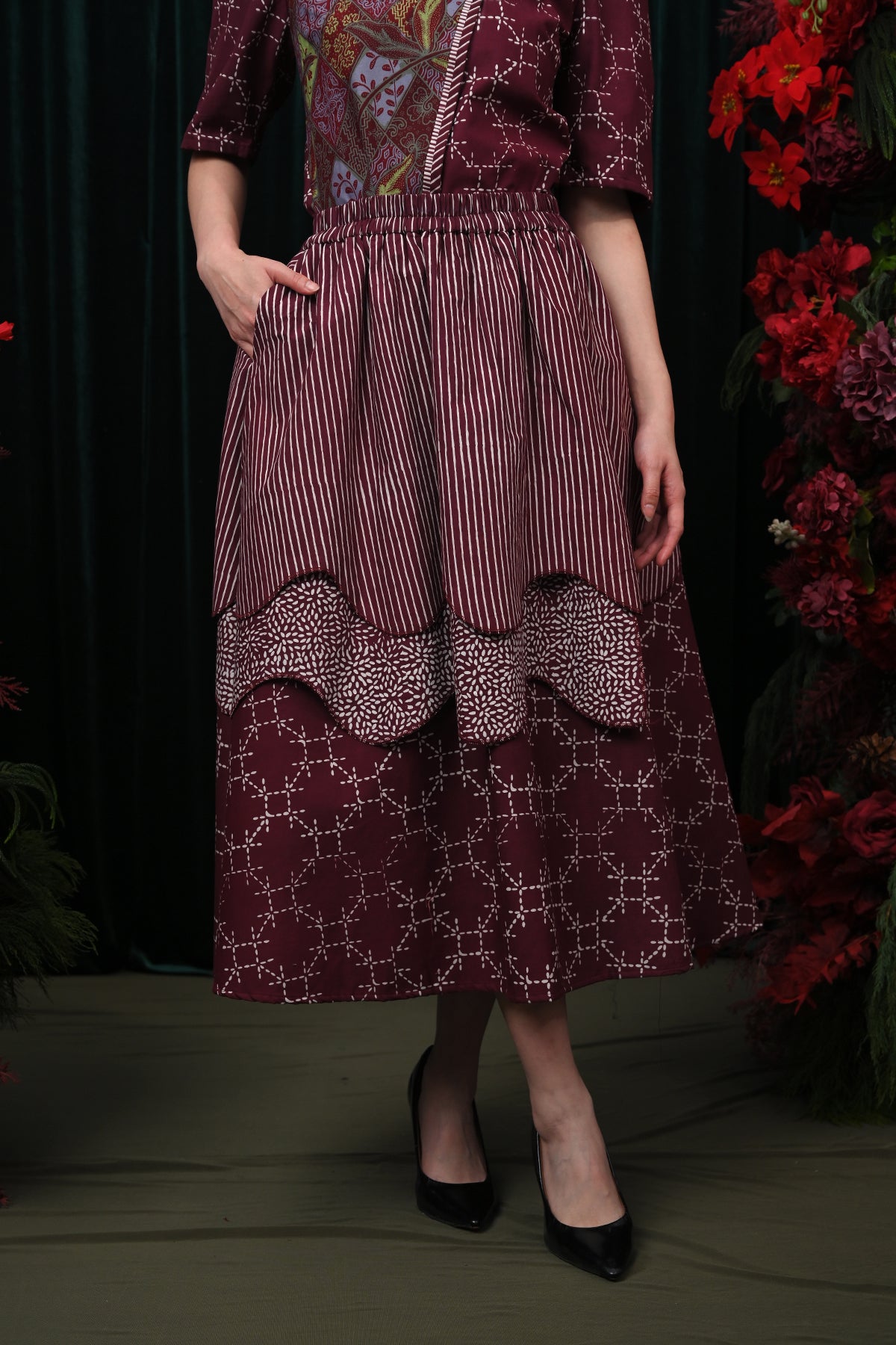 Tila Skirt Garut P0603