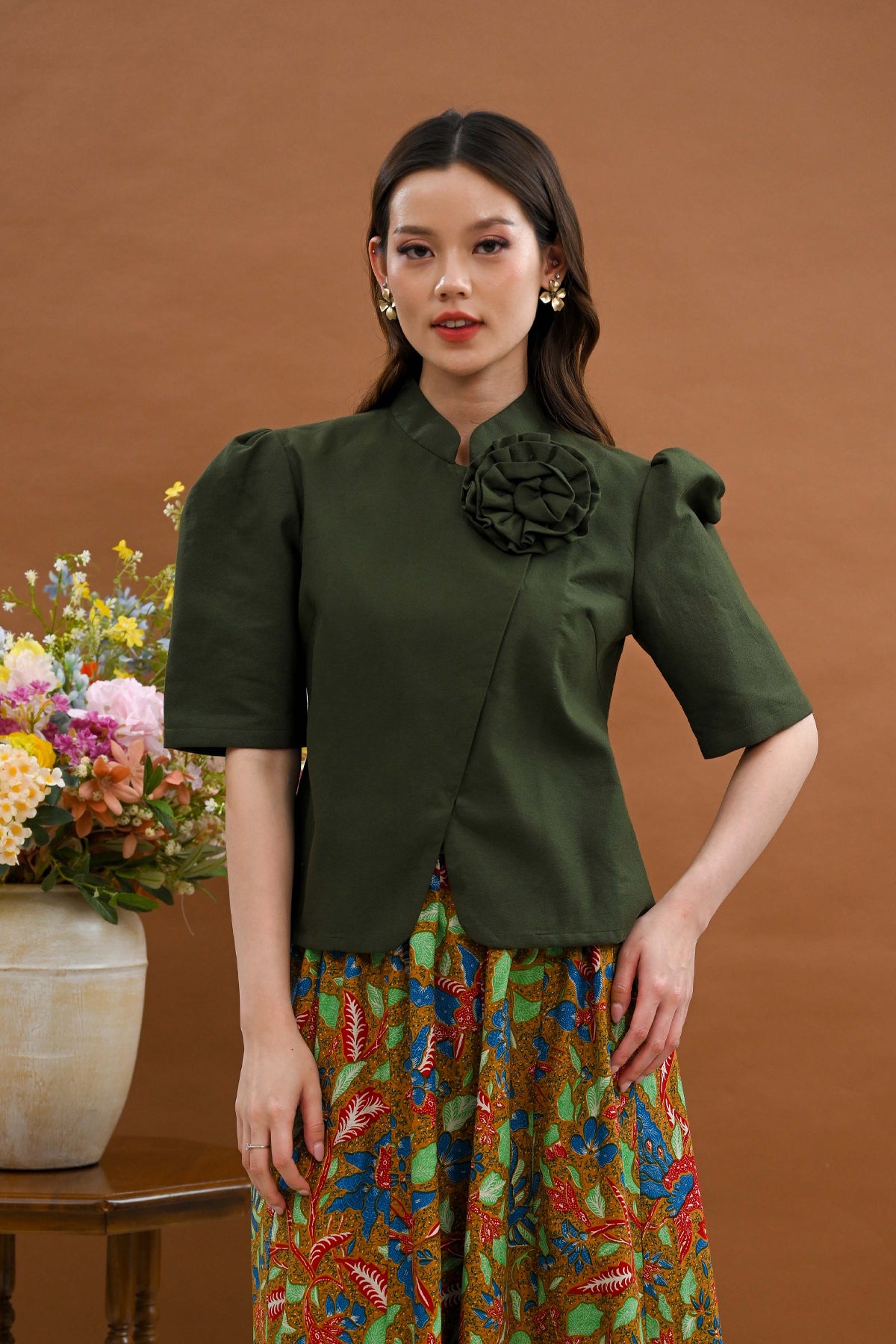 Cahaya Basic Green T5527