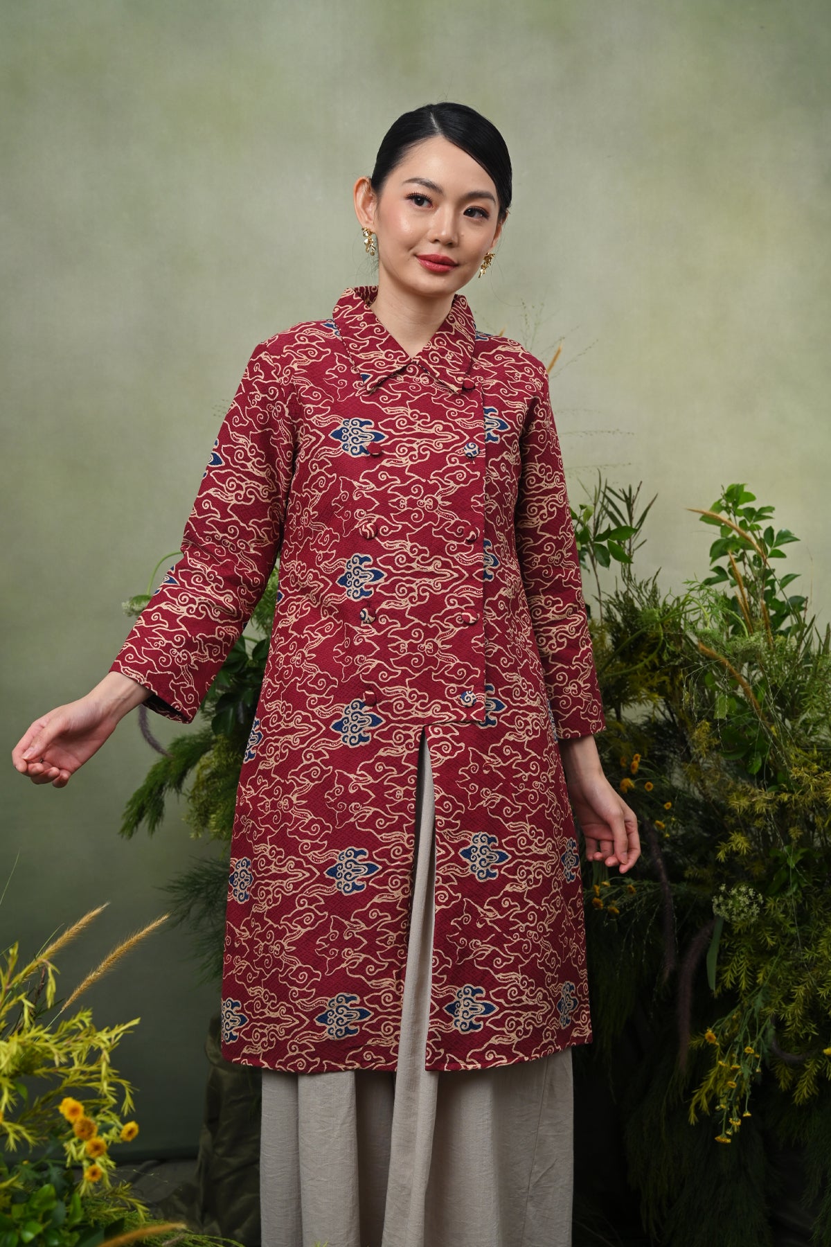 Tunik Loosi Dobi Cirebon T5348