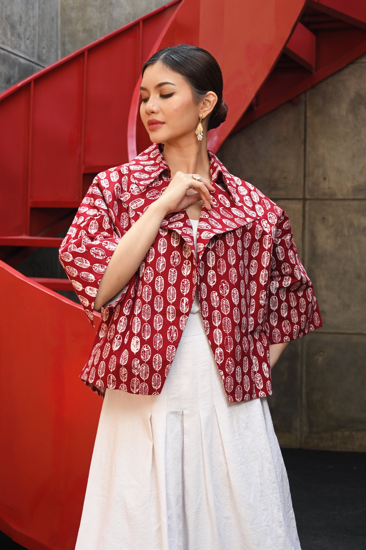 Olga Garut Merah Putih T6055