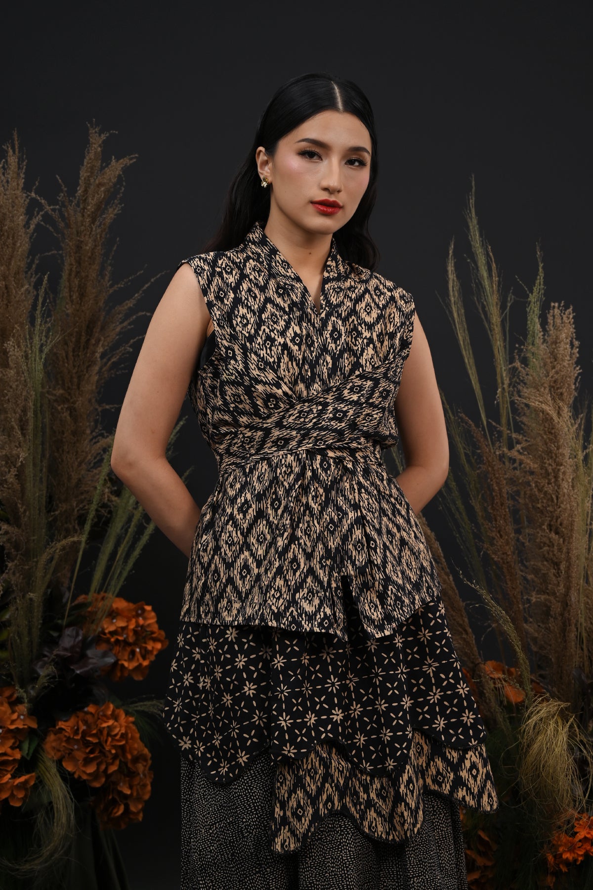Sora Sleeveless Garut Cemani T6179