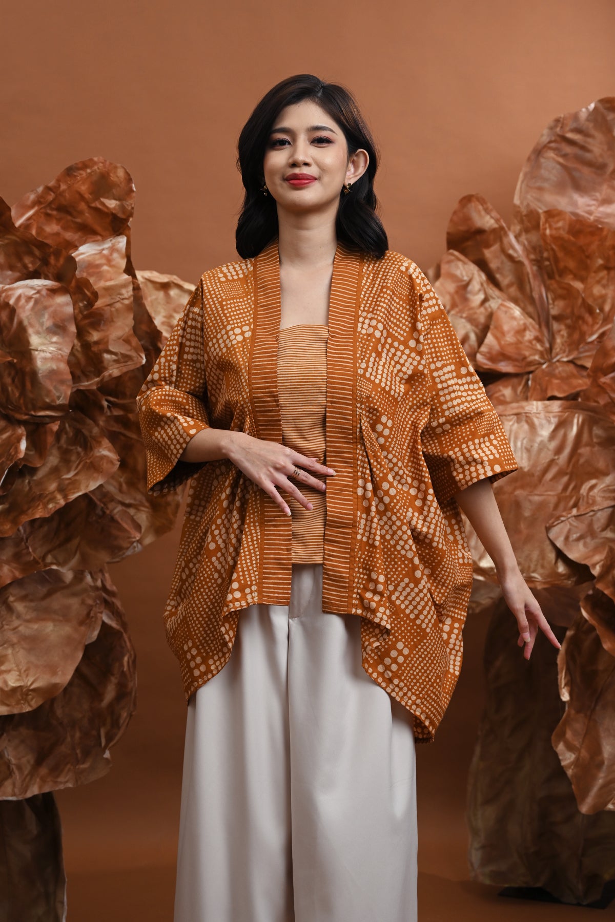 Kusuma Brown Garut Harmoni T5709