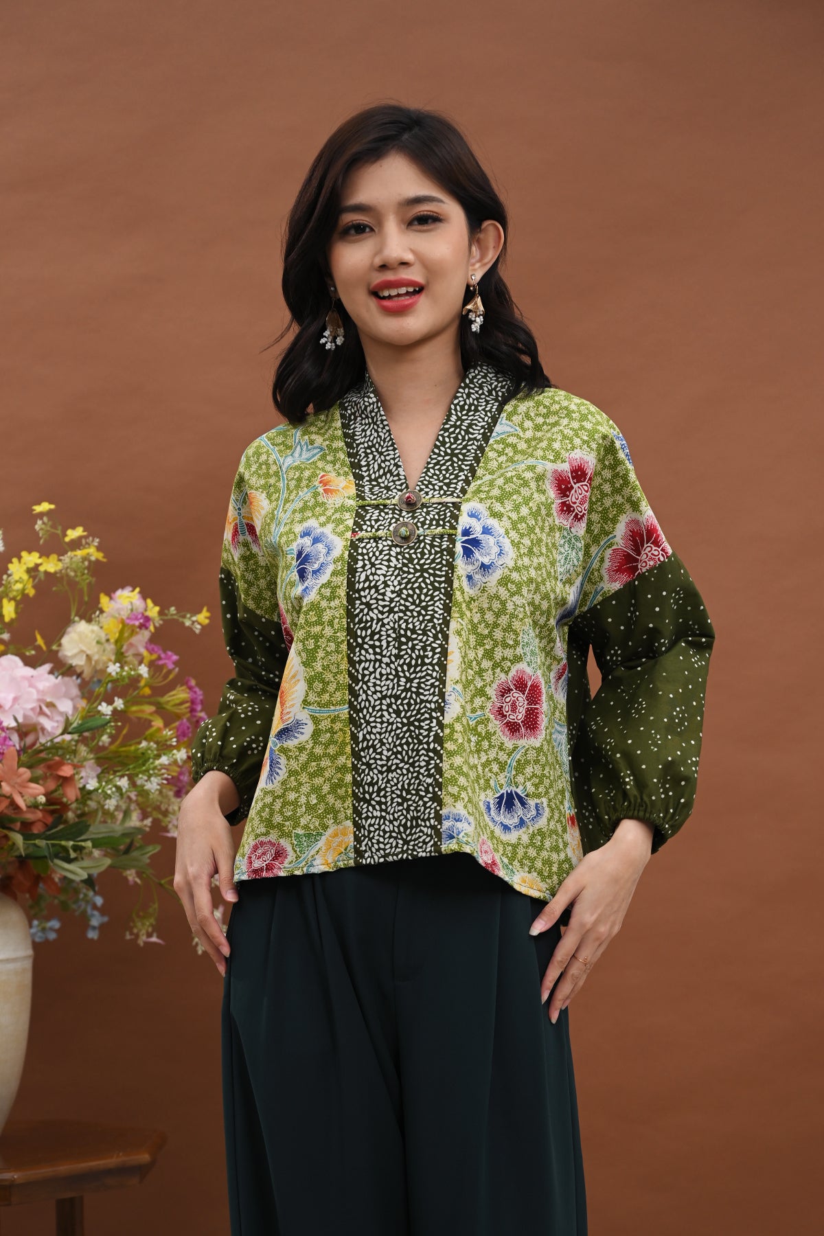 Dhini Long Encim Green T5614