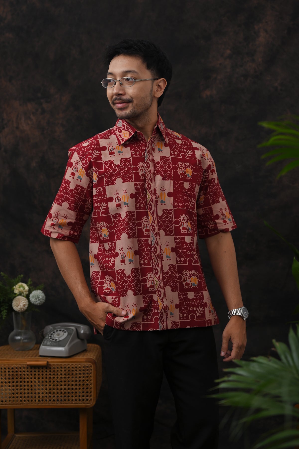Ondel Puzzle Red M0380