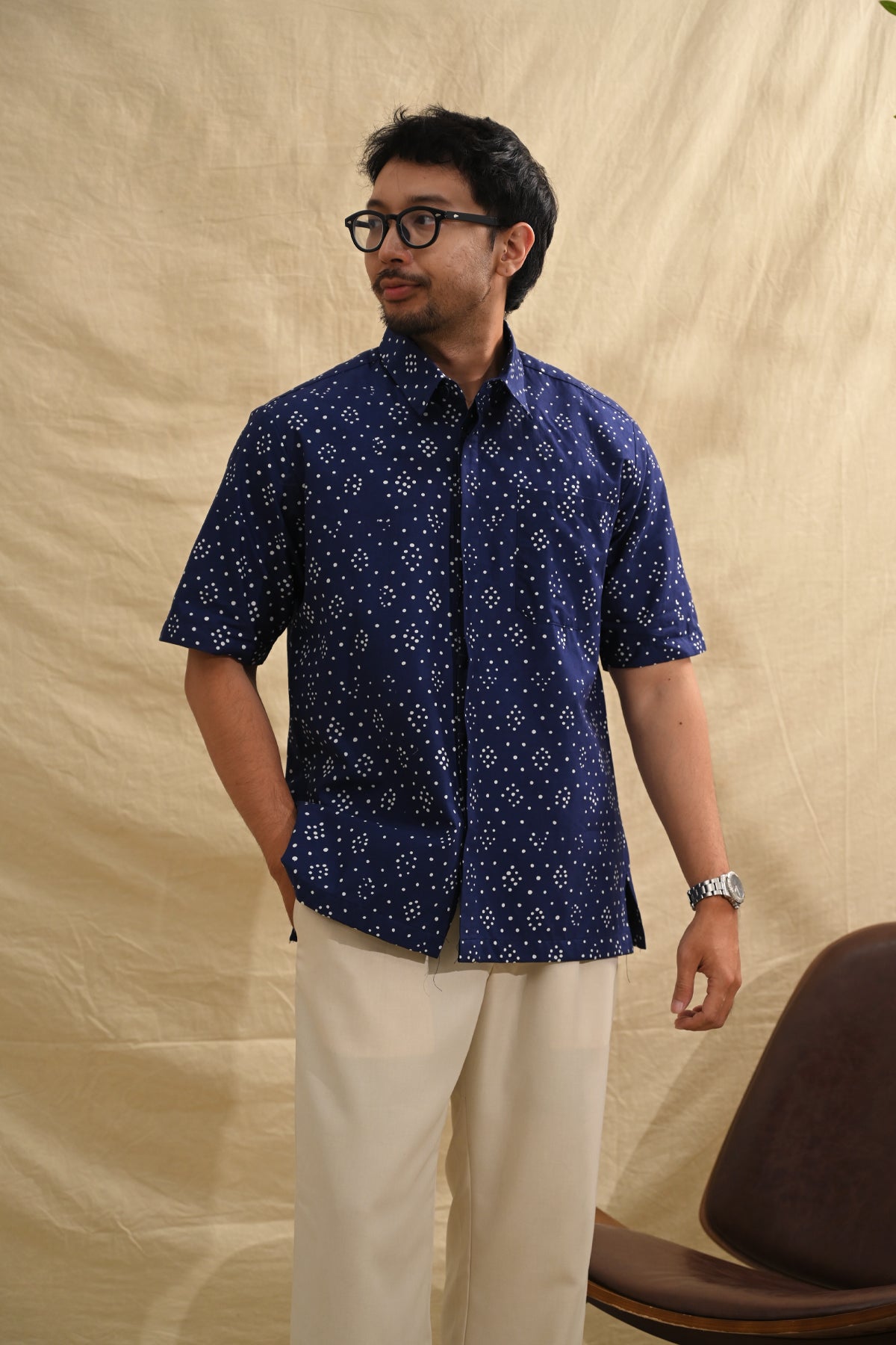 Adhikari Garut Short Blue M0361