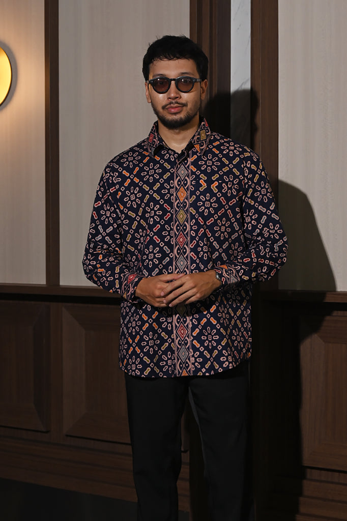 Bayu Long Wonogiren Blue L0140