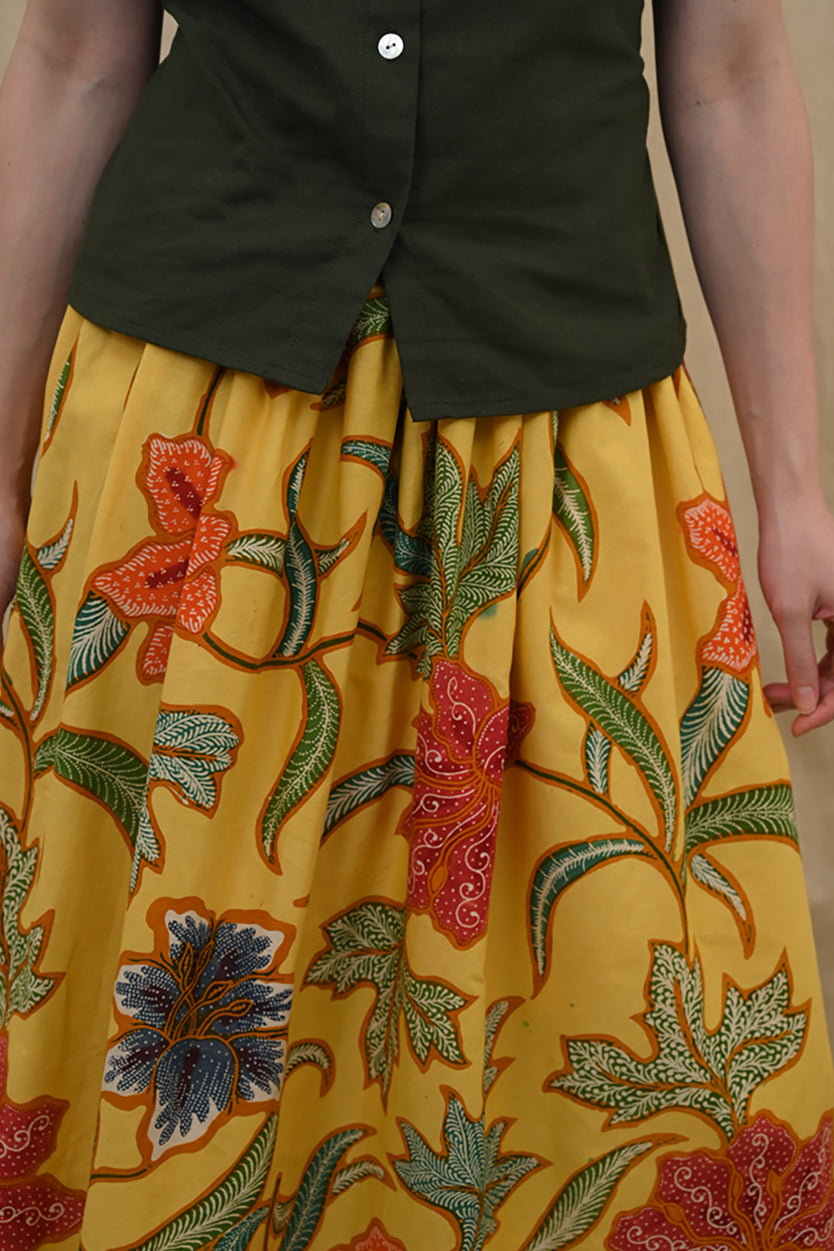 Keke Skirt Encim Yellow P0305