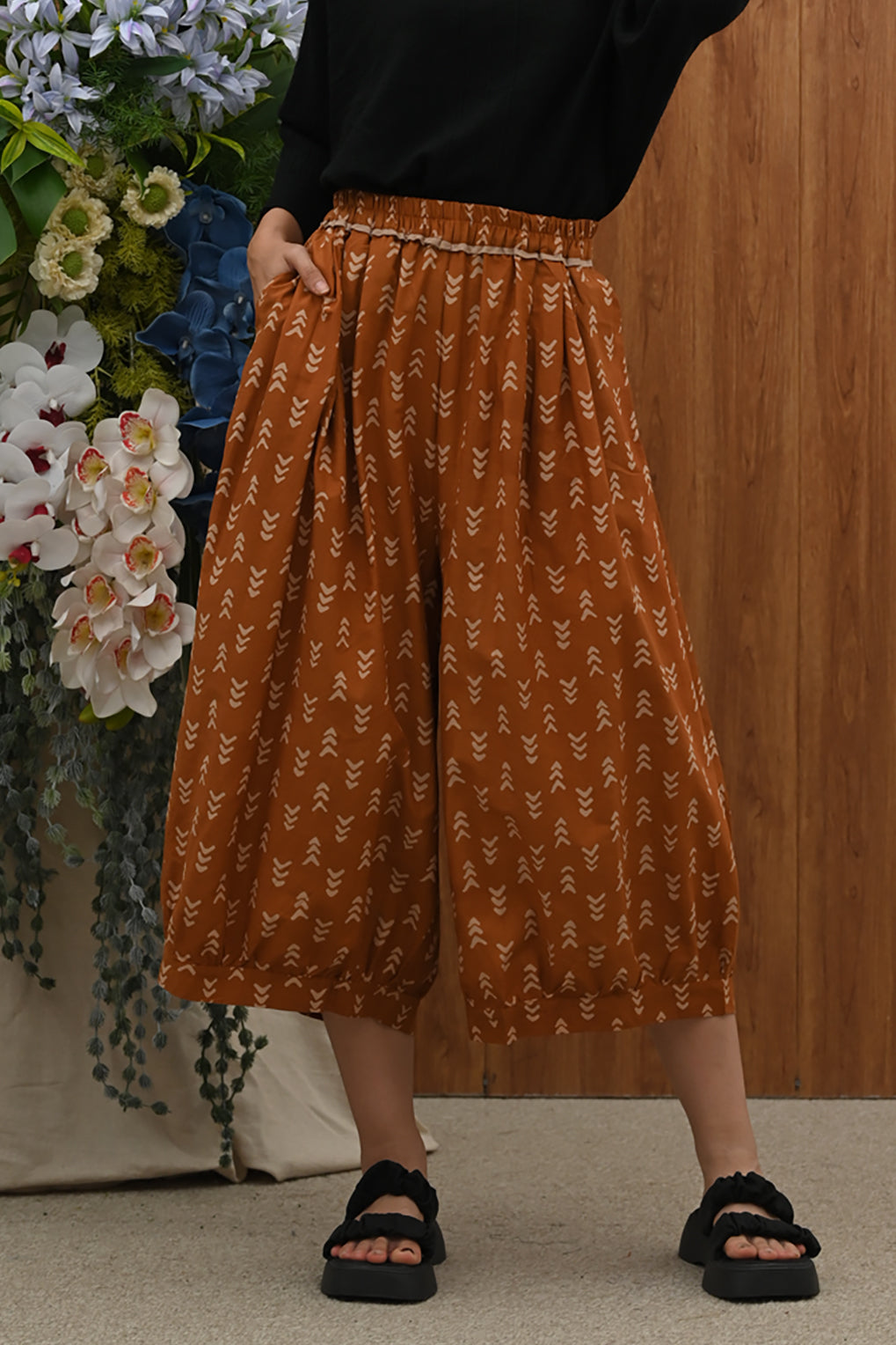 Jani Pants Garut Brown P0337