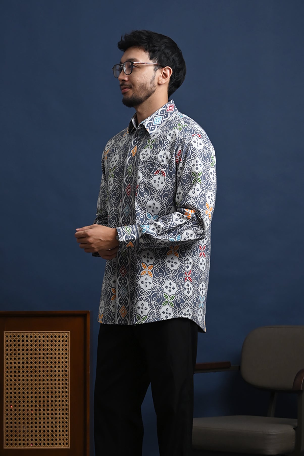 Banawa Long Wonogiren Grey L0138