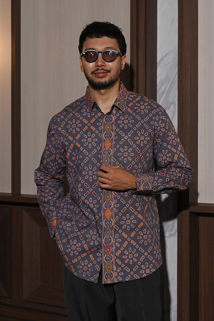 Bayu Long Wonogiren Blue L0140