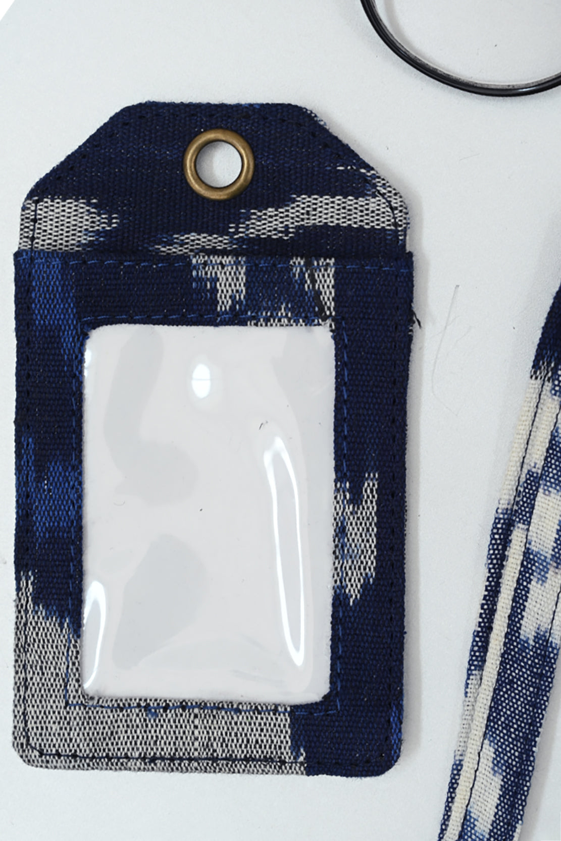 Lanyard Tenun Blue A0054