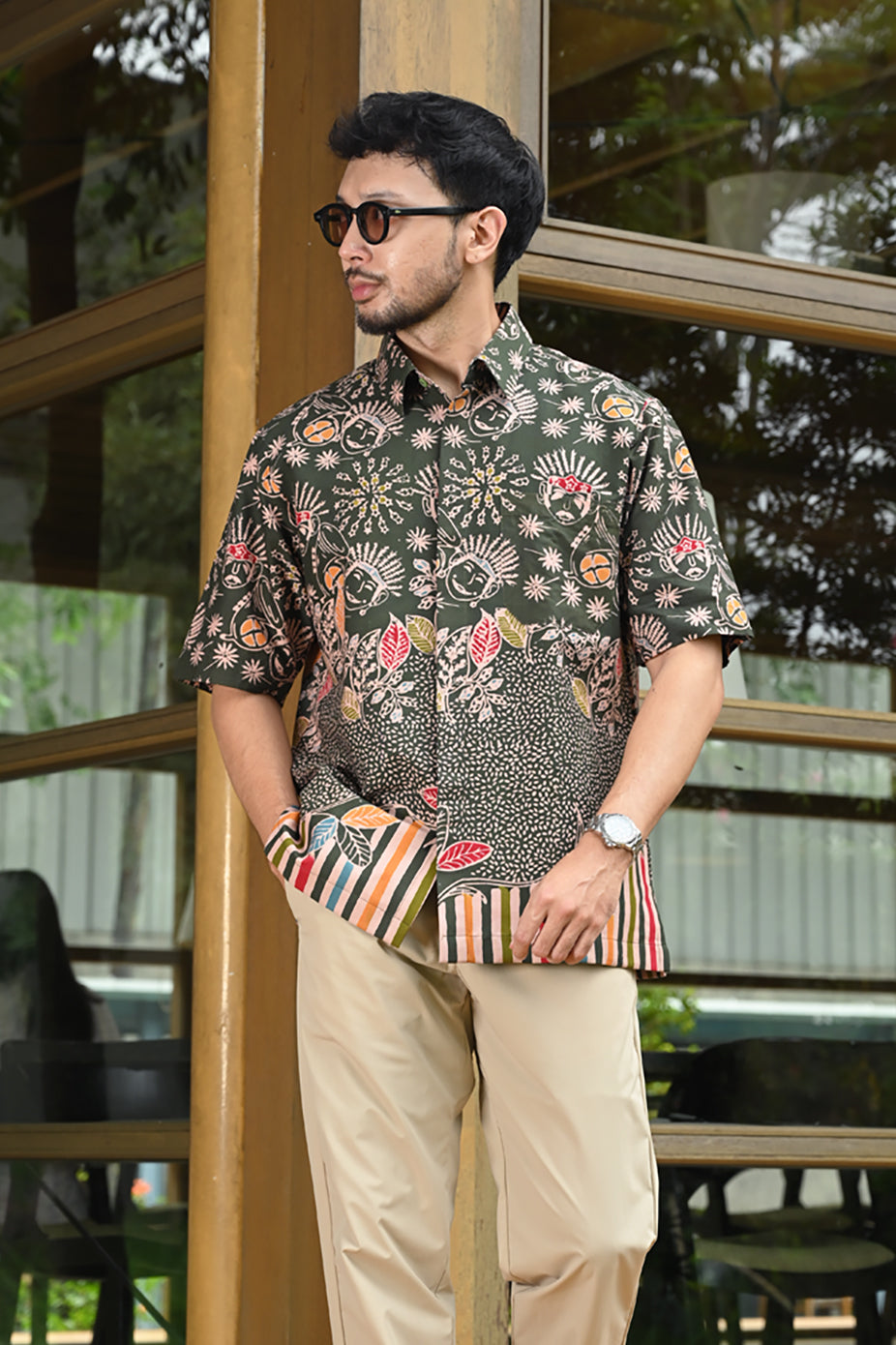 Betawi Green Short M0301