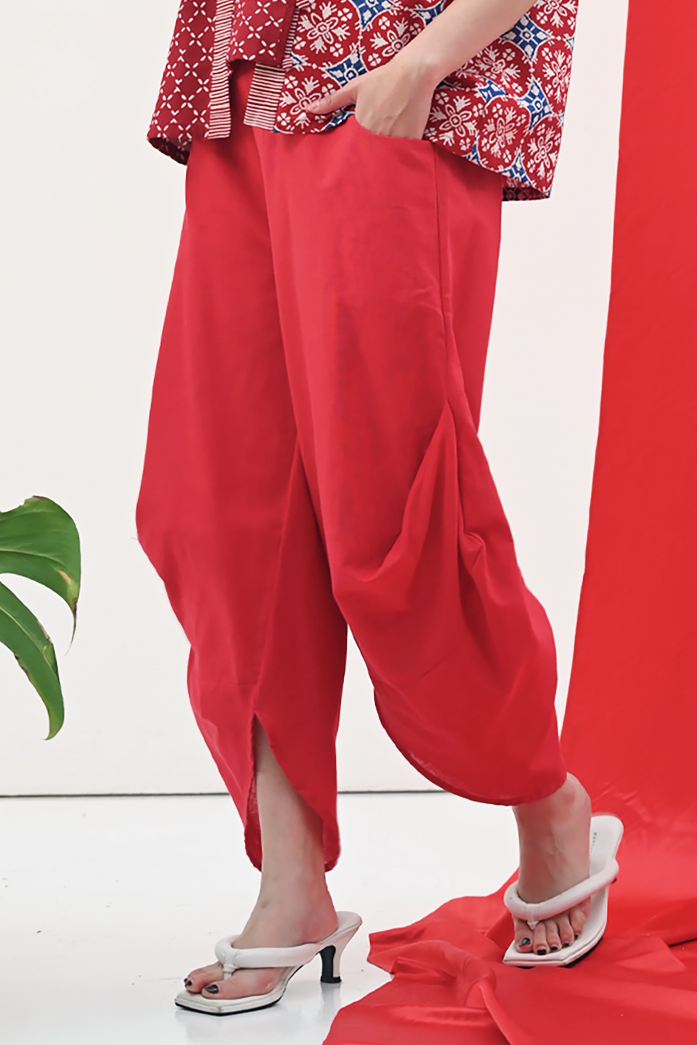 Coral Pants Merah P0223