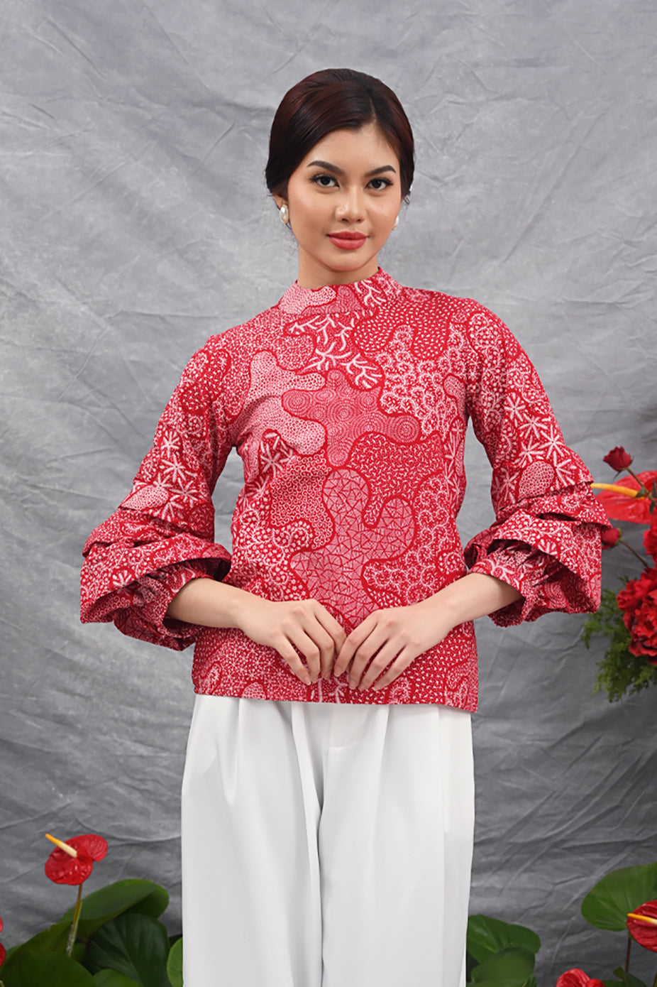 Keropi Encim Merah Putih T4483