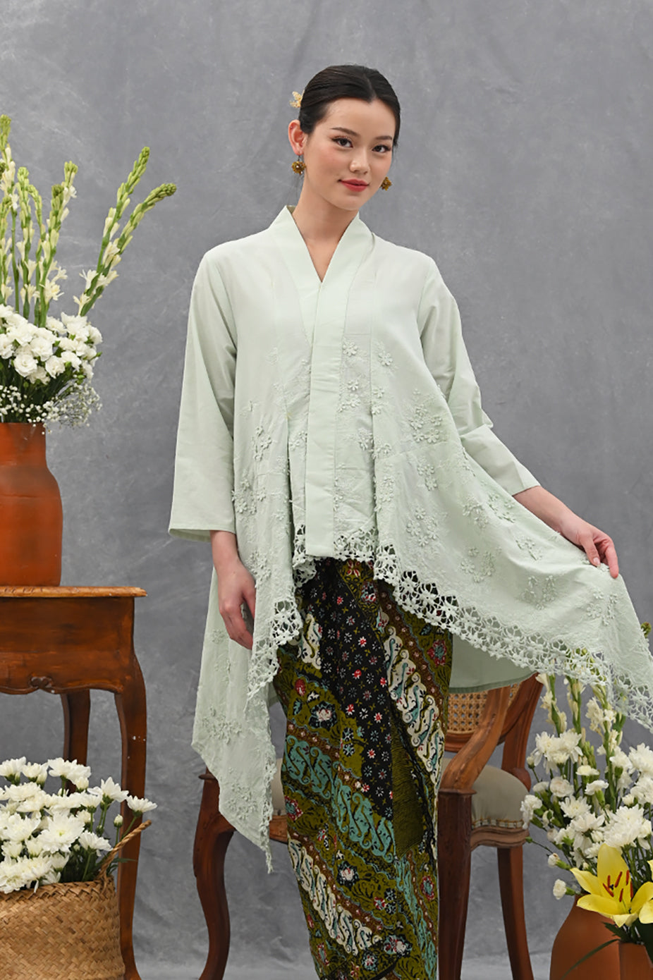 Elena Basic Green T4040