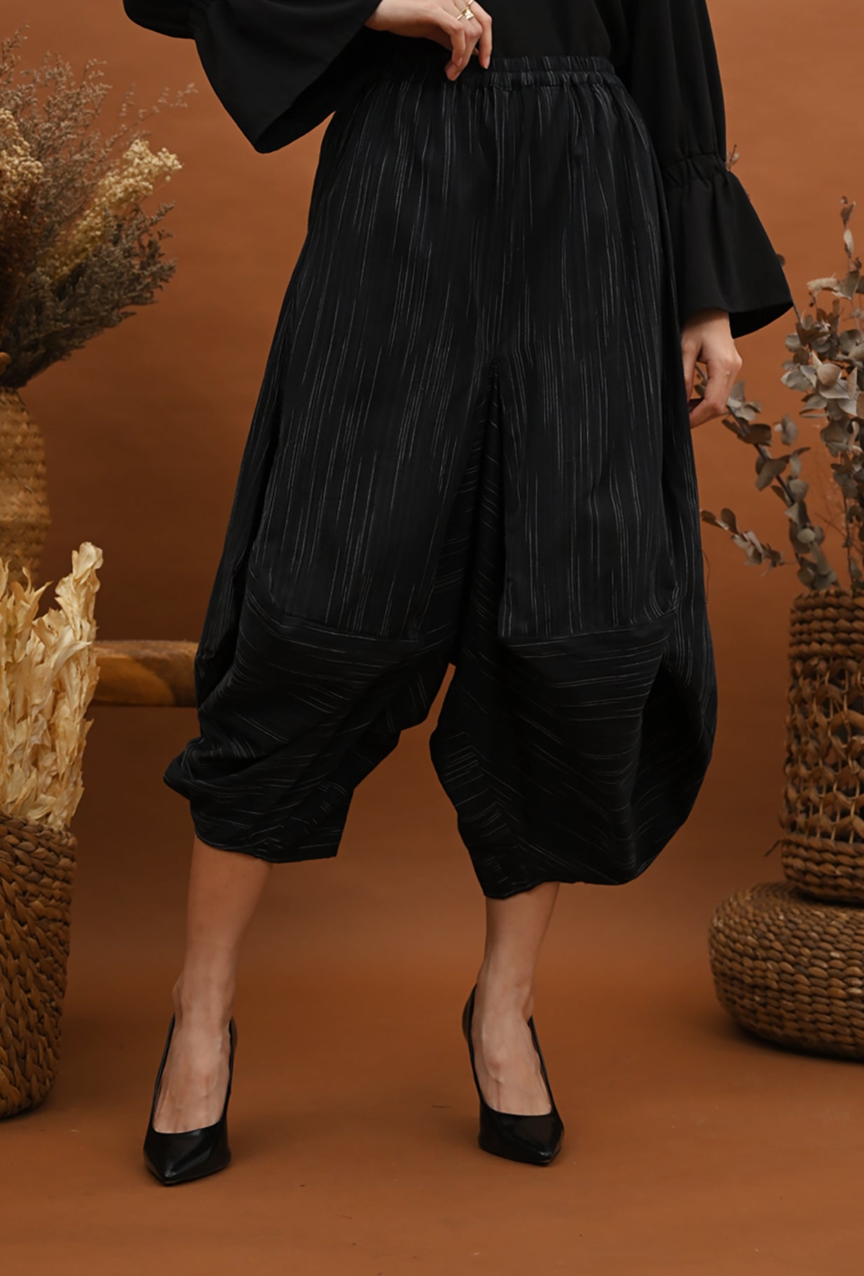 Adara Lurik Black P0219